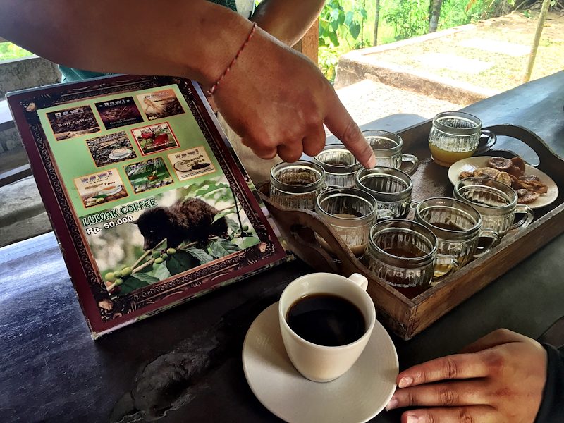 Coffee tasting
