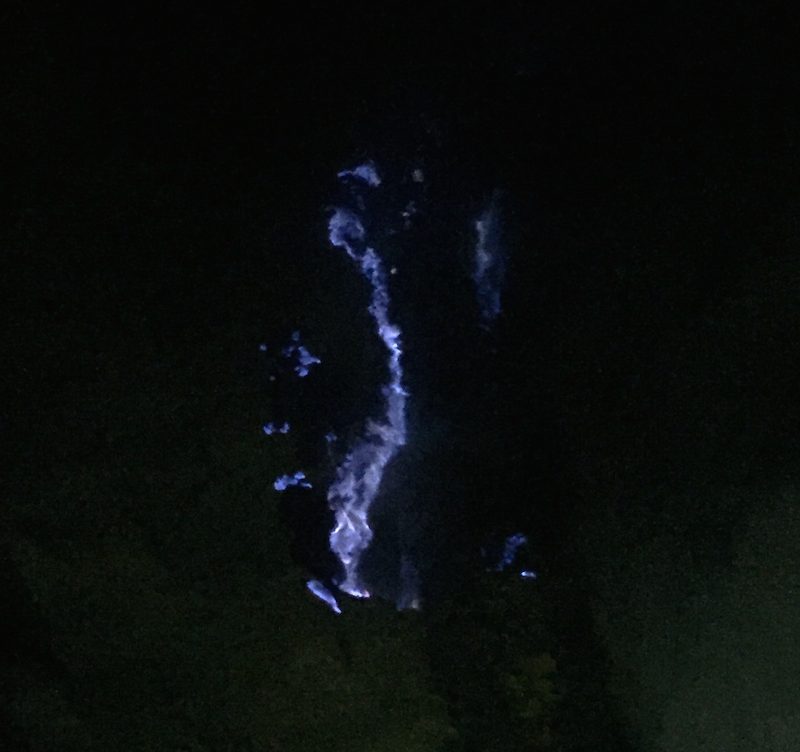 Blue fires