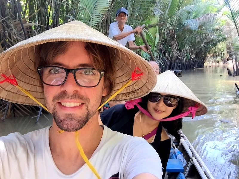 In the Mekong Delta (Vietnam)